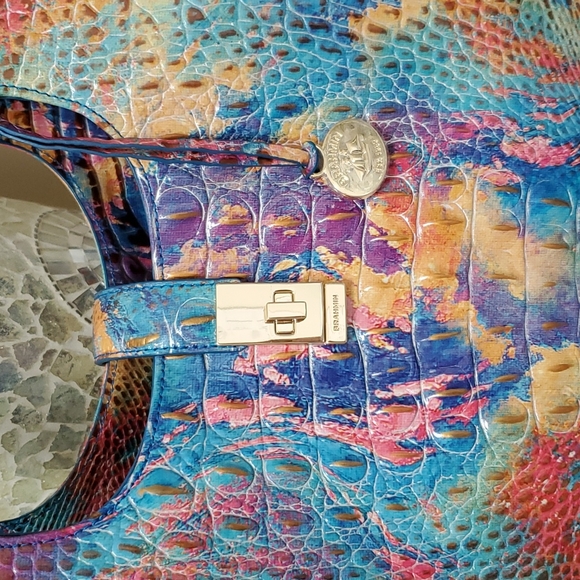 ๐๐๐งก BRAHMIN CRUSH Small Carla Satchel & Ady Wallet ๐งก๐๐ - Picture 2 of 16